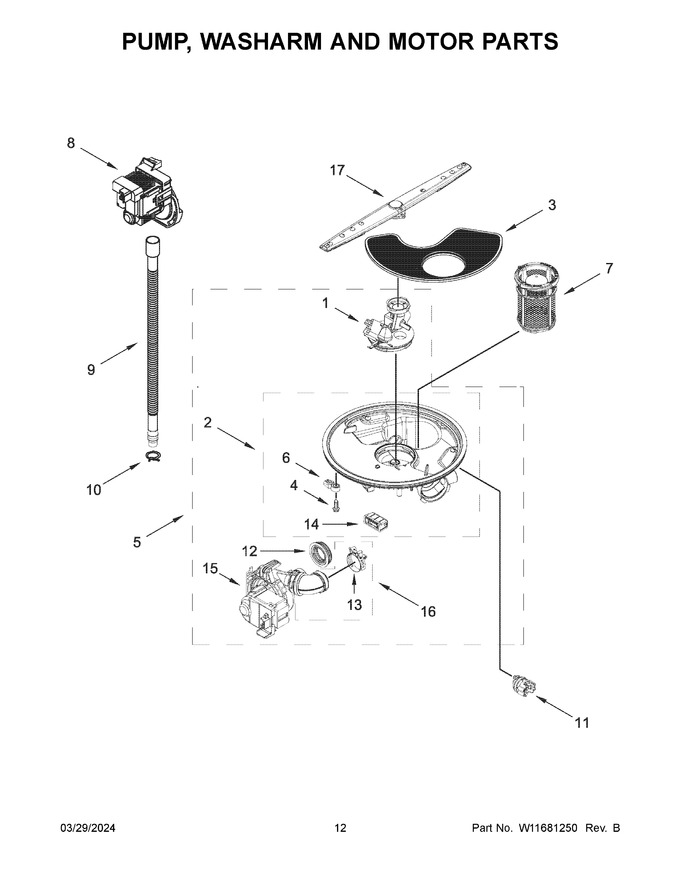 Diagram for WDP560HAMZ1