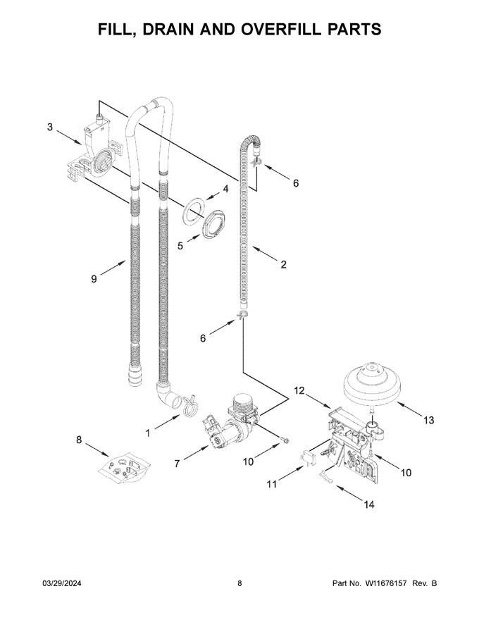 Diagram for WDP540HAMB2