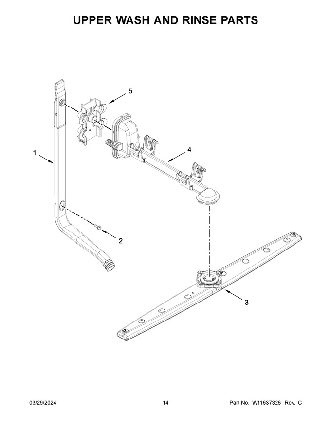 Diagram for WDP540HAMW0