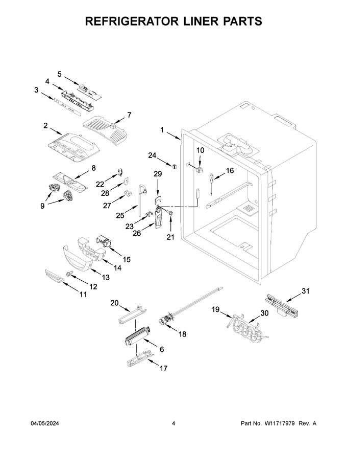 Diagram for WRFF5333PB01