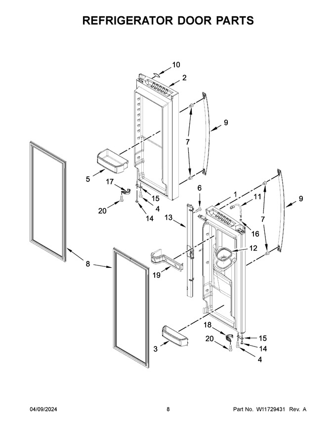 Diagram for WRX735SDHZ11