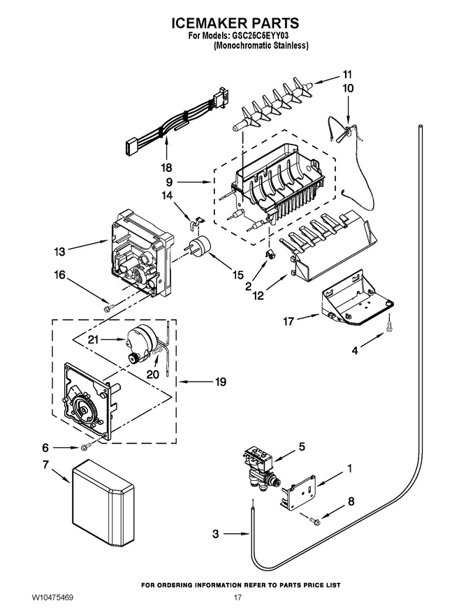 Diagram for GSC25C5EYY03