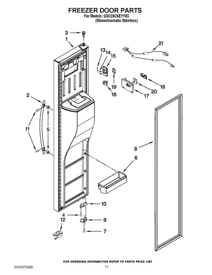 Diagram for GSC25C5EYY03