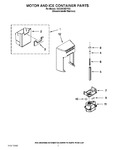 Diagram for 05 - Motor And Ice Container Parts