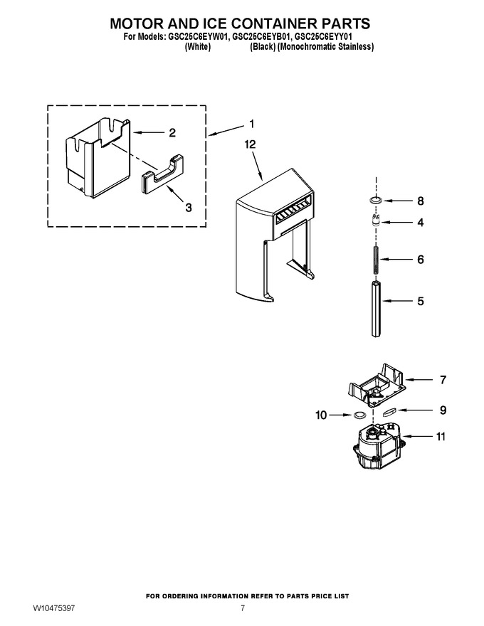 Diagram for GSC25C6EYY01