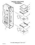 Diagram for 04 - Freezer Liner Parts