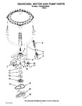 Diagram for 04 - Gearcase, Motor And Pump Parts