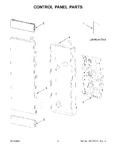 Diagram for 02 - Control Panel Parts