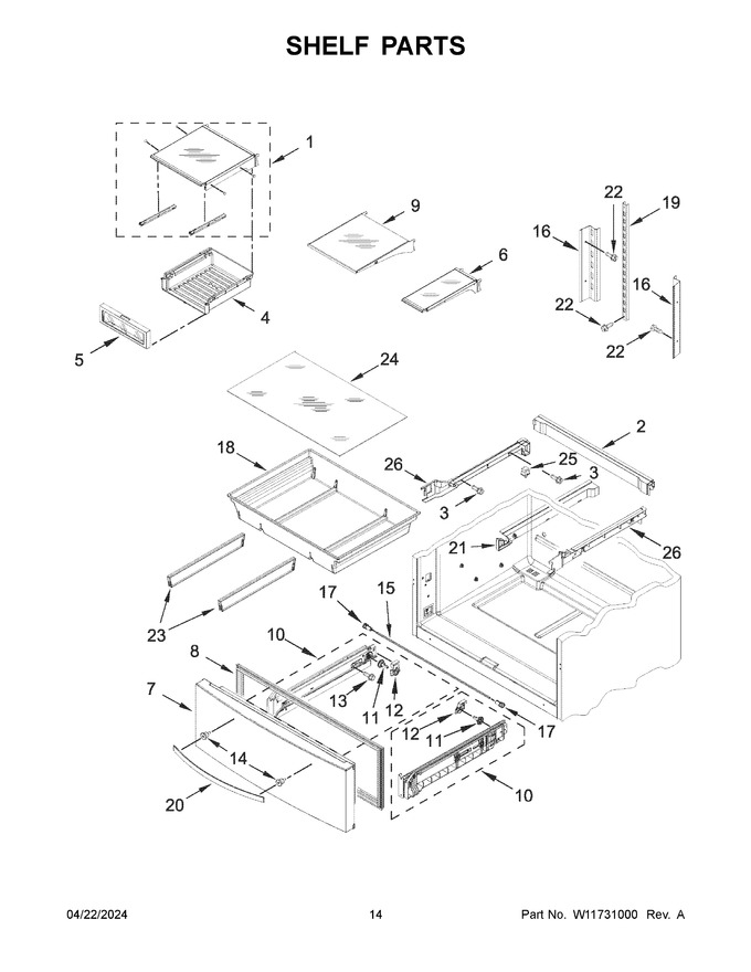 Diagram for WRX735SDHB10