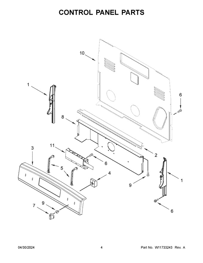 Diagram for AER6303MFW6