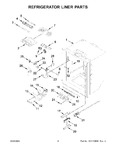 Diagram for 03 - Refrigerator Liner Parts