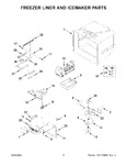 Diagram for 04 - Freezer Liner And Icemaker Parts