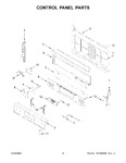 Diagram for 03 - Control Panel Parts