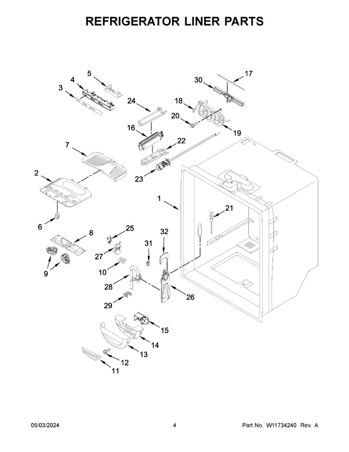 Diagram for WRF535SWHB10