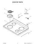 Diagram for 02 - Cooktop Parts