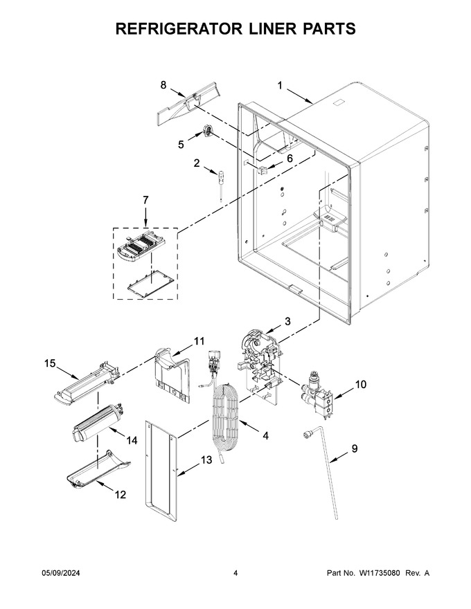 Diagram for WRF555SDHB10