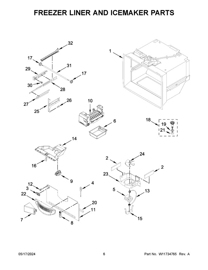 Diagram for KRFF305ESS09