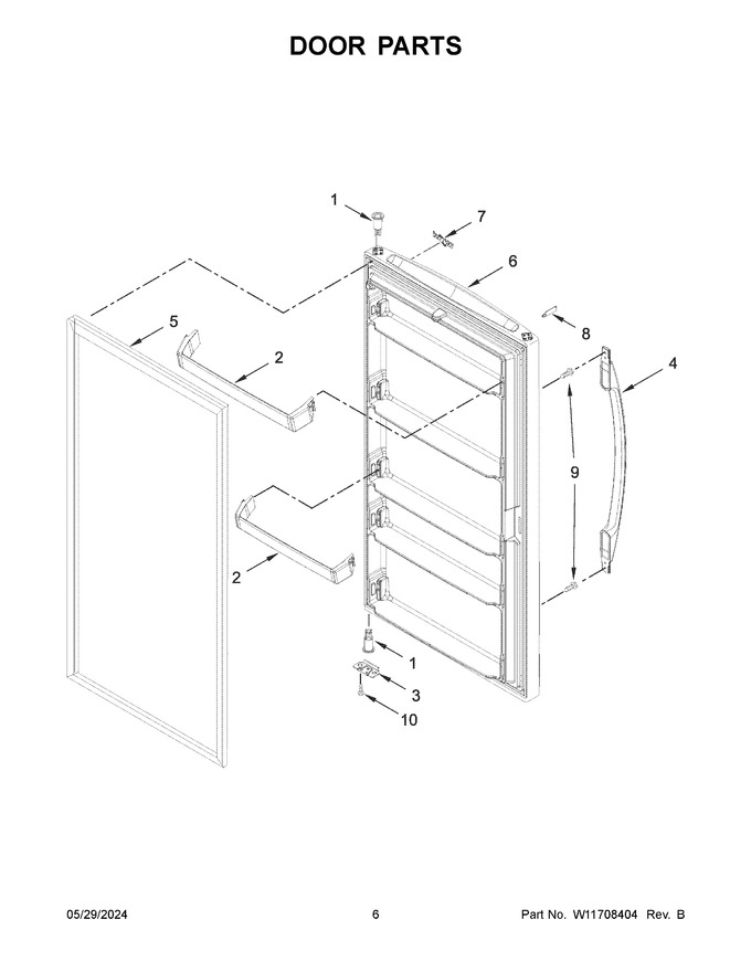 Diagram for WZF57R16FW10