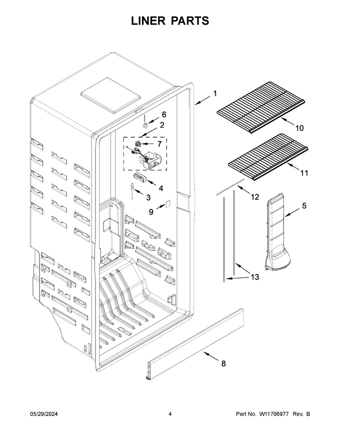 Diagram for WZF56R16DW10