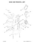 Diagram for 04 - Base And Pedestal Unit