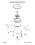 Diagram for 04 - Basket And Tub Parts