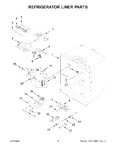 Diagram for 03 - Refrigerator Liner Parts