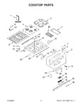 Diagram for 02 - Cooktop Parts