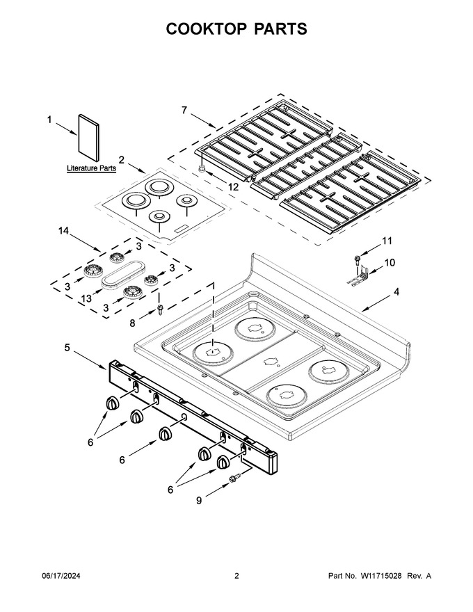 Diagram for WFG550S0LW5