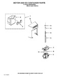 Diagram for 05 - Motor And Ice Container Parts