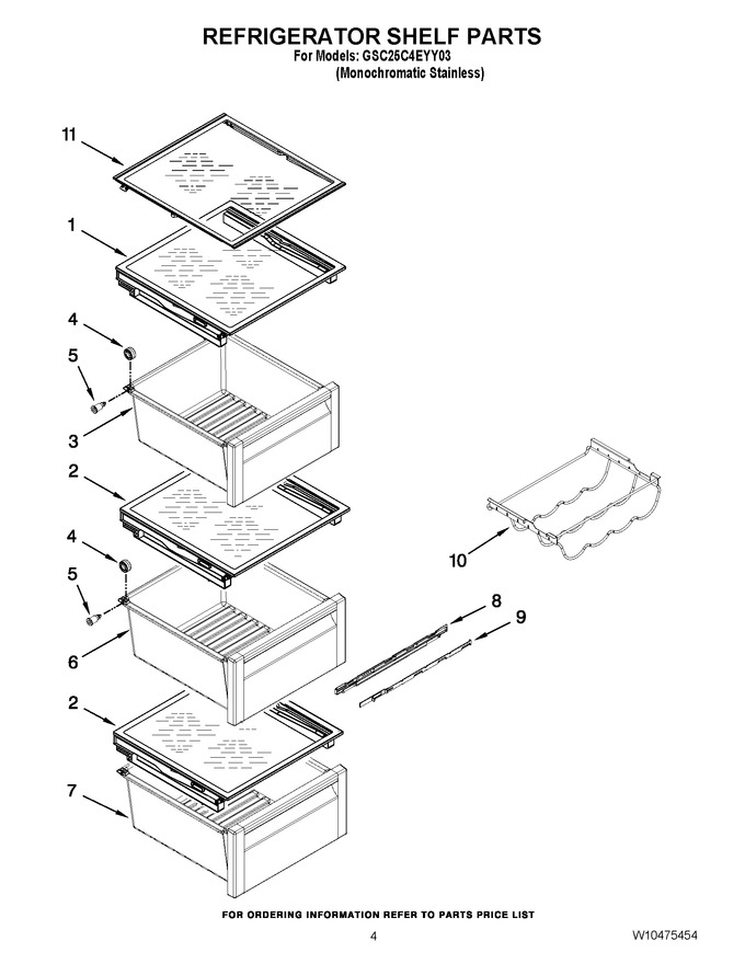 Diagram for GSC25C4EYY03