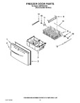 Diagram for 10 - Freezer Door Parts