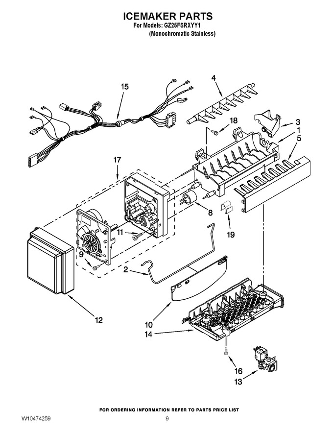 Diagram for GZ25FSRXYY1