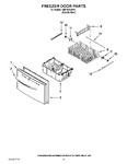 Diagram for 10 - Freezer Door Parts