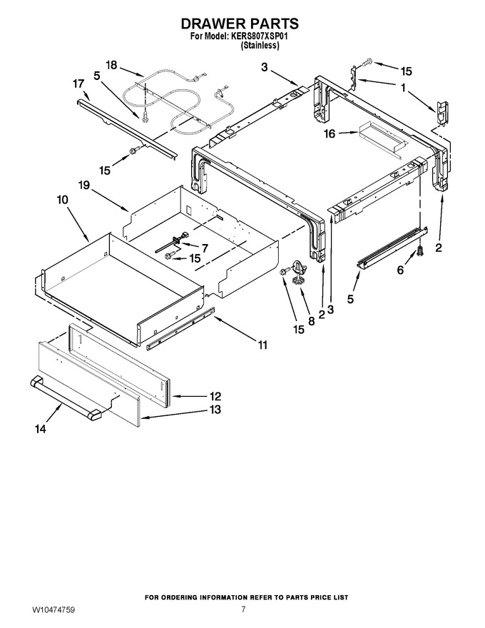 Diagram for KERS807XSP01