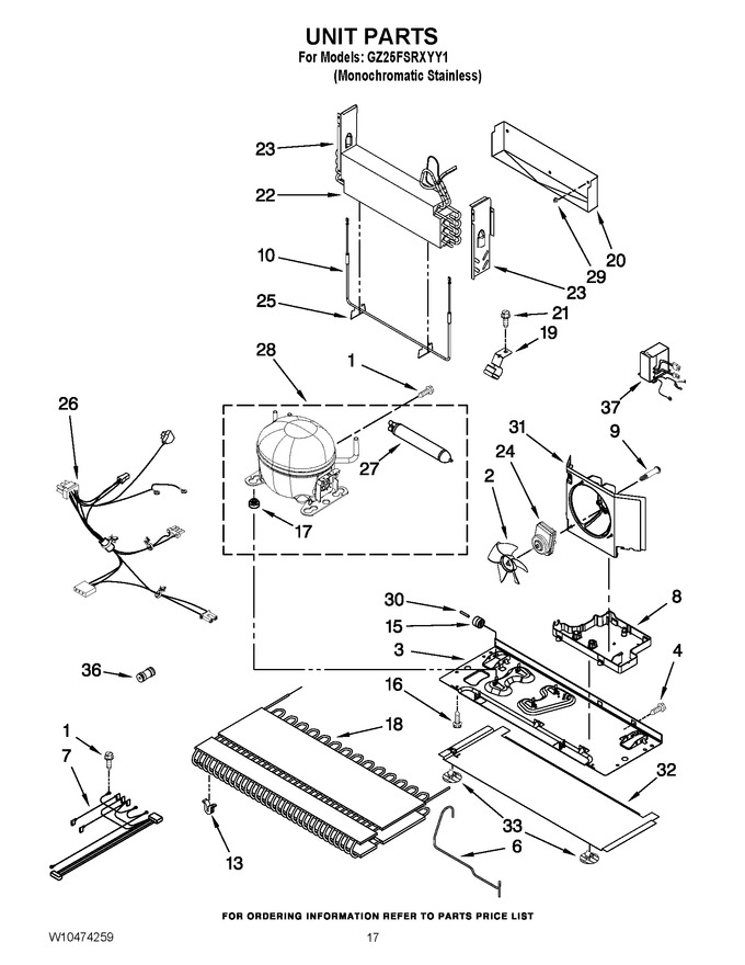 Diagram for GZ25FSRXYY1