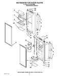 Diagram for 07 - Refrigerator Door Parts