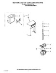 Diagram for 05 - Motor And Ice Container Parts