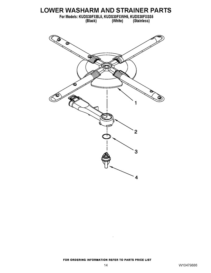 Diagram for KUDS30FXWH5