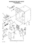 Diagram for 02 - Refrigerator Liner Parts