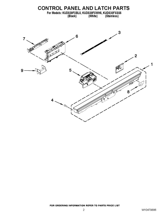 Diagram for KUDS30FXWH5