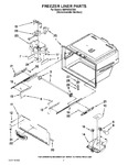 Diagram for 06 - Freezer Liner Parts