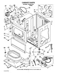 Diagram for 02 - Cabinet Parts