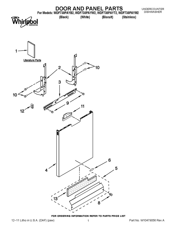 Diagram for WDF730PAYM2