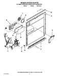 Diagram for 03 - Inner Door Parts