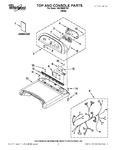 Diagram for 01 - Top And Console Parts