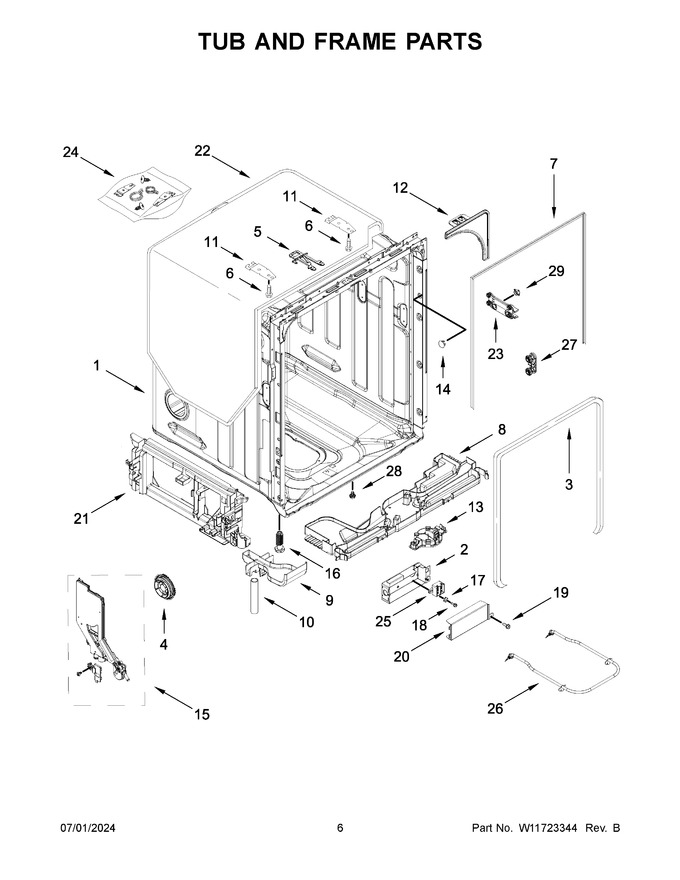 Diagram for MDB8959SKB3