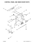 Diagram for 03 - Control Panel And Inner Door Parts