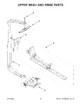 Diagram for 06 - Upper Wash And Rinse Parts