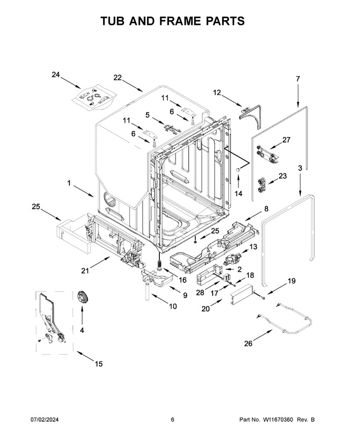 Diagram for WDT970SAKZ1