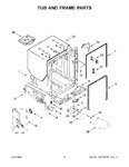 Diagram for 04 - Tub And Frame Parts